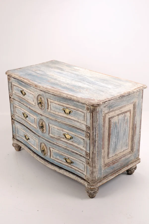 Gustavian-Style Painted Commode