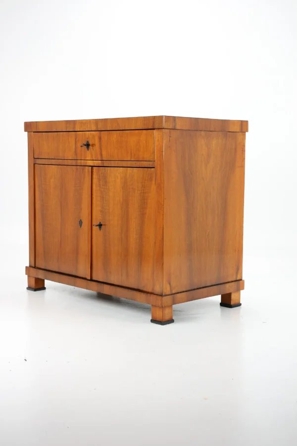 Early XIX Century Biedermeier Two Door Cabinet, Walnut