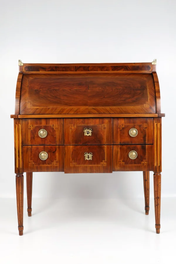 Late 18th Century Cylinder Desk with Beautiful Patina, France, circa 1800