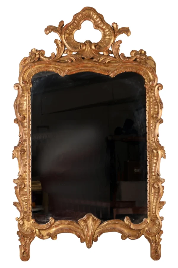 19th Century Giltwood Mirror, Baroque / Rococo Revival
